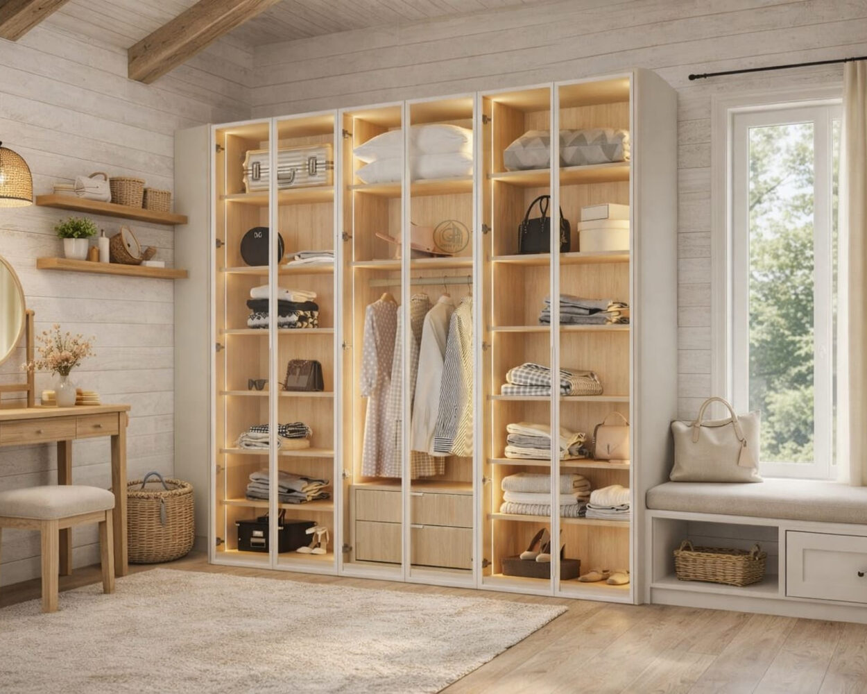 איך לבחור ארון בגדים מושלם – הזזה או פתיחה?