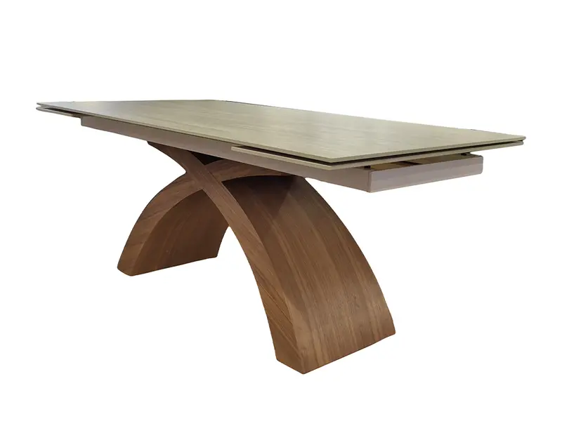 שולחן סקופיה רגל אגוז