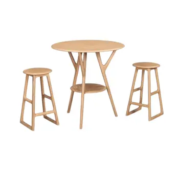 שולח בר עגולן | דגם מיגל. צבע: אלון טבעי