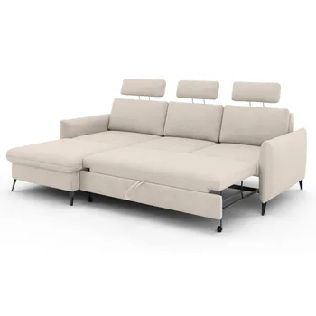 ספה נפתחת למיטב זוגית עם ארגז מצעים G-H.CO.IL