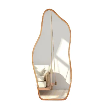 מראה אמורפית | מסגרת עץ מלא