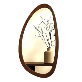 מראה דקורטיבית | דגם עץ מלא