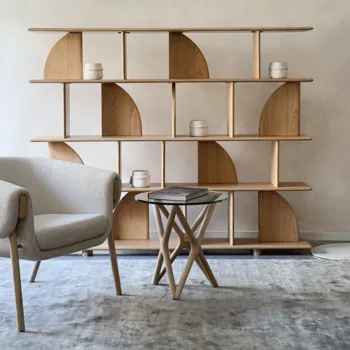 שולחן צד קרוס מילאן | קוטר 56 גובה 47 ס"מ