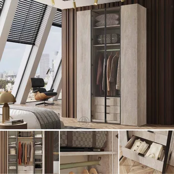 ארון פתיחה 4 דלתות | דגם אבן