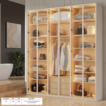 ארון זכוכית | דגם אלמור - 6 דלתות