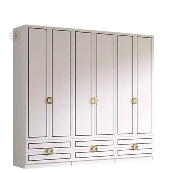 ארון פתיחה 6 דלתות | דגם גולד חריטה