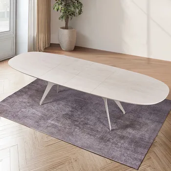 שולחן מילאנו | אבן קרמית 100/200 נפתח ל3 מ'