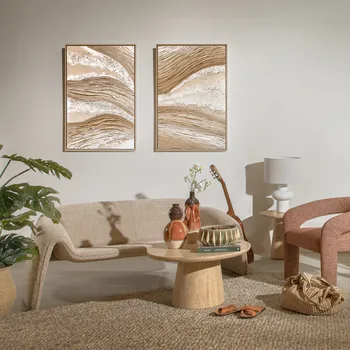 זוג תמונות קנבס דזרט פויינט | 63/93