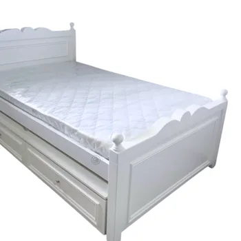 מיטה וחצי מעץ מלא | דגם שנאל