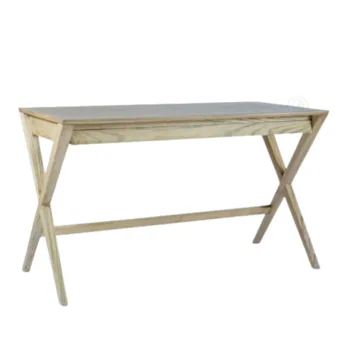 שולחן עבודה עם מגירה | דגם מגי -  גוון אלון טבעי