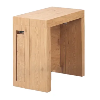 צבע: אלון - קונסולה נפתחת לשולחן אוכל