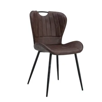 כיסא מרופד ד.עור | דגם מונטנה