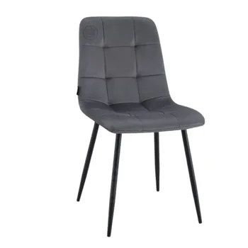 כיסא מרופד | דגם קטיפה 43   WWW.G-H.CO.IL