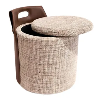 הדום מעוצב לאחסון דגם  ג’ולי │ צבע: שוקולד WWW.G-H.CO.IL