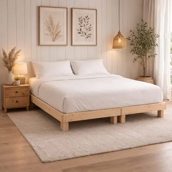 מיטה יהודית עץ סלטים | דגם אברך