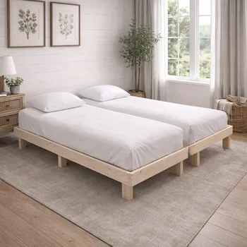 מיטה יהודית עץ סלטים | דגם אברך