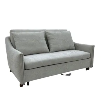 צבע: אפור בהיר - ספה נפתחת למיטה זוגית | דגם אלגנט WWW.G-H.CO.IL