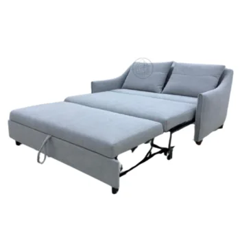 צבע: אפור בהיר - ספה נפתחת למיטה זוגית | דגם אלגנט WWW.G-H.CO.IL