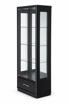 ויטרינה זכוכית | דגם 302 (שחור)