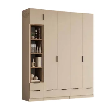 ארון עם יחידת מדפים פתוחה | דגם שרטון