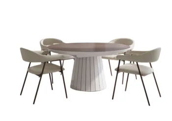 סט פינת אוכל | שולחן ג'אז וכיסאות לון