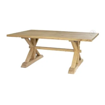 שולחן עשוי עץ אלון | דגם אבירים