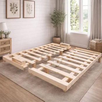 מיטה יהודית עץ סלטים | דגם אברך