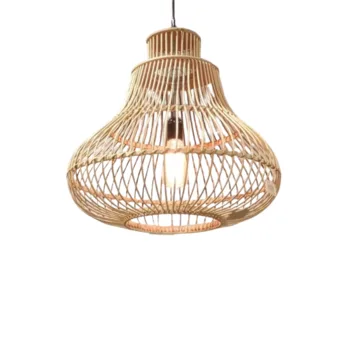 מנורת במבו קש | קוטר 45 גובה 42