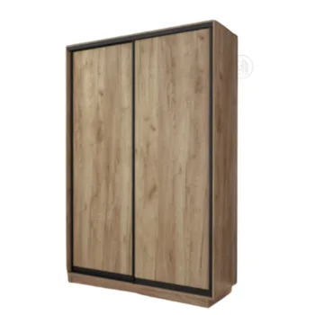 ארון הזזה 160 ס"מ | דגם WOOD OAK